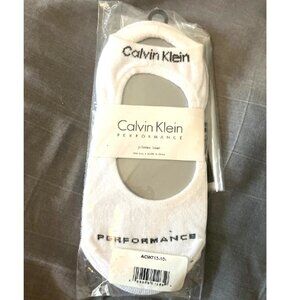 Calvin Klein Performance Pilates Liner Yoga Pilates Socks - New in Pouch - White